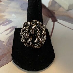 Silver Knot Ring